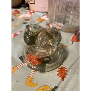 Hemingway 512 clear glass insulator